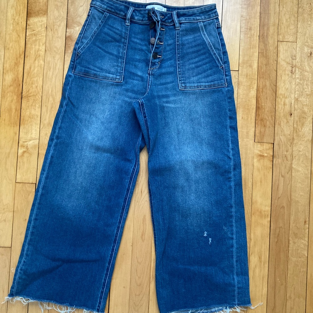 Carly Jean Los Angeles Hendrix Wide Leg Jeans size 7